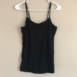 Black tank top